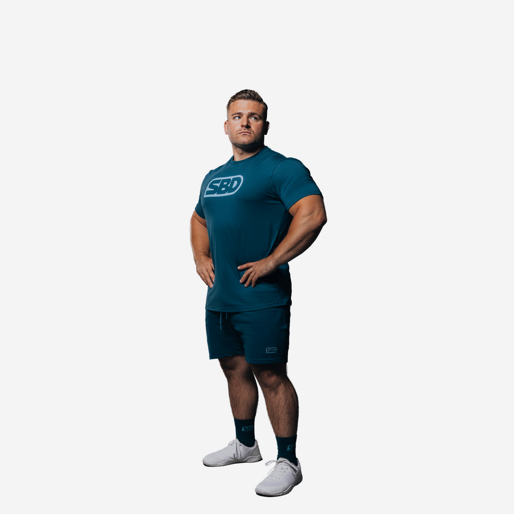 SBD Reflect Range Teal T Shirt - Mens