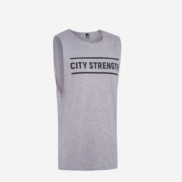 City Strength Tank Grey Marle