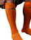 Orange Deadlift Socks