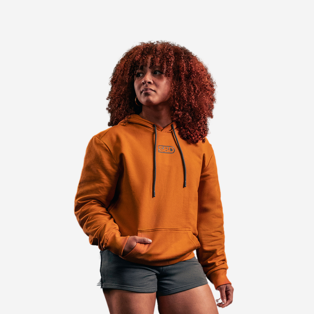 Orange Hoodie