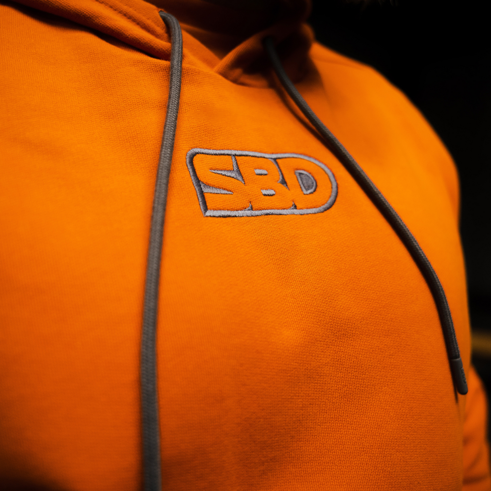 Orange Hoodie